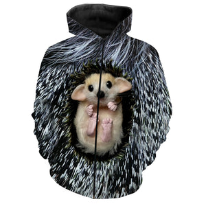 Porcupine 3D All over print shirts for men, women and Kid - TATS161