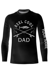 Reel Cool Dad Funny Quote Custom Name Fishing Shirt Personalized Gift TATS109