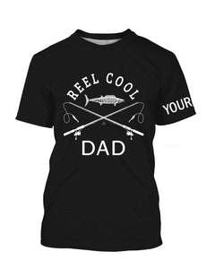 Reel Cool Dad Funny Quote Custom Name Fishing Shirt Personalized Gift TATS109