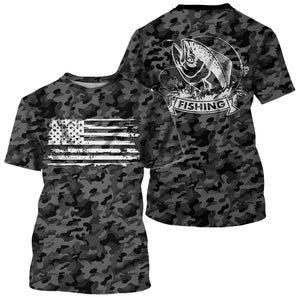 Mahi Mahi Fishing US Flag Camo Full Printing Shirts TATS111