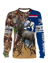 Load image into Gallery viewer, Wyoming Elk Hunting Customize Name 3D All Over Printed Shirts Personalized Gift TATS124