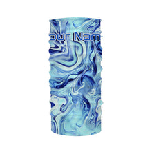 Load image into Gallery viewer, Custom Saltwater Long sleeve Fishing Shirts UV Protection, Sea wave camo Fishing Shirts - IPHW1560