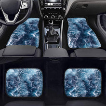 Load image into Gallery viewer, Saltwater Fishing Sea wave camo Car Floor mats - IPHW1101