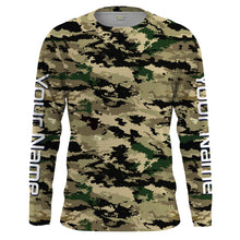 Load image into Gallery viewer, Desert camo Custom UV Long Sleeve performance Fishing Shirts, camouflage Fishing apparel - IPHW1582