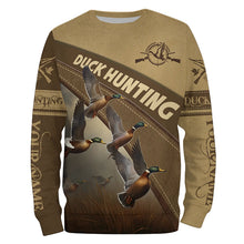 Load image into Gallery viewer, Duck Hunting Custom All Over Printed Shirts Waterfowl Hunter Shirts Duck Hunter Clothing Men And Women IPHW5428