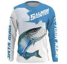 Load image into Gallery viewer, Angry Chinook King Salmon Custom Long sleeve Fishing Shirts, Salmon hunter Fishing jerseys IPHW3324