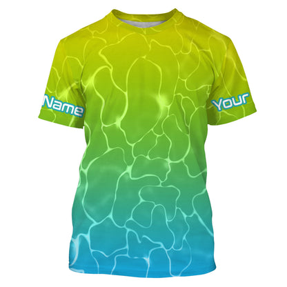 Mahi Mahi Fish skin Custom Long sleeve performance Fishing shirts, Mahi Mahi Fishing jerseys IPHW3040