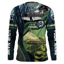 Load image into Gallery viewer, Catfish Custom Long Sleeve performance Fishing Shirts, Catfish Fishing jerseys - IPHW2388