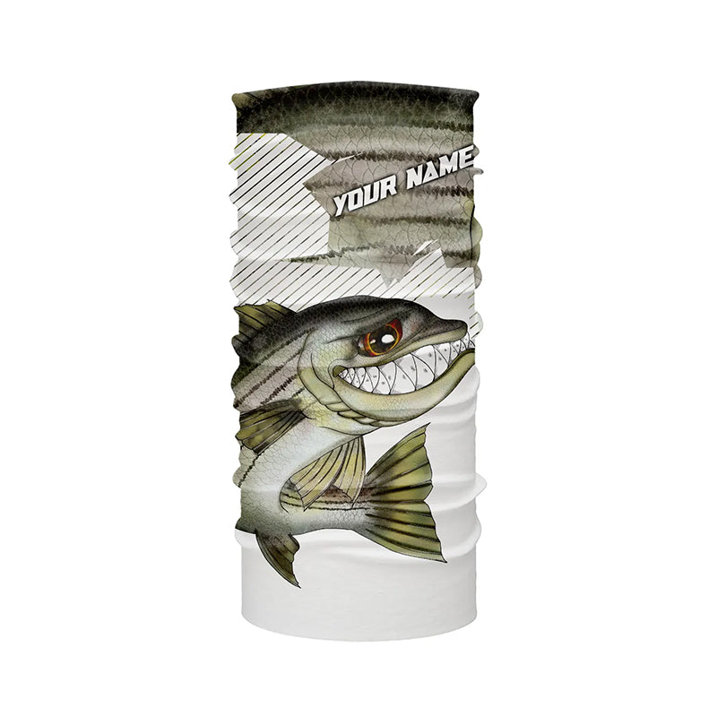 Personalized Striped Bass Performance Fishing Shirts, Striper Hunter Fishing Jerseys IPHW4252