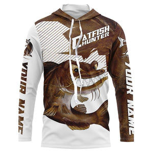 Catfish Hunter Custom Catfish Fishing Shirts, Personalized Catfish Fishing Apparel For Men, Women IPHW4254