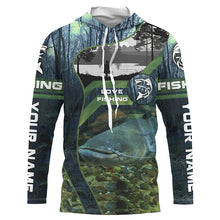 Load image into Gallery viewer, Catfish Fishing Custom Long Sleeve Uv Protection Fishing Shirts, Catfish Tournament Fishing Shirt IPHW3937