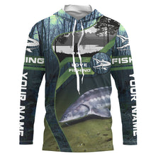 Load image into Gallery viewer, Sturgeon Fishing Custom Long Sleeve Fishing Shirts, Lake Sturgeon Fish Shirt For Men IPHW3939