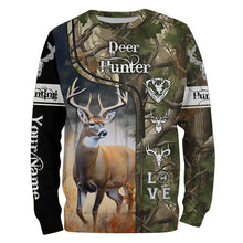 Load image into Gallery viewer, Personalized Deer Hunter Full Printing Shirts Big Game Hunting Camo Deer Shirt For Men And Women IPHW5449