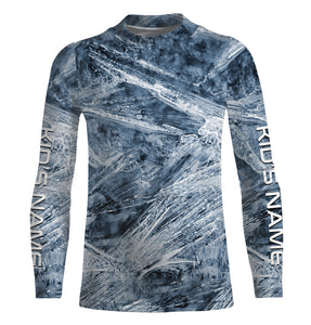 Ice camo Ice Fishing Shirts, Personalized Ice Fishing Clothing for men, women and kids IPHW3505