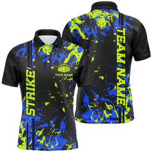 Load image into Gallery viewer, Personalized Strike Bowling Team Jersey, Men Women Bowling Polo/ Quarter-Zip Shirts IPHW6022