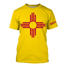 Load image into Gallery viewer, New Mexico Flag  Custom UV Protection Long Sleeve Performance Shirts Personalized Patriotic Gifts - IPHW734