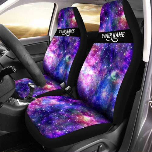 Personalized Astrological Car Seat covers, Night sky celestial galaxy Car Accessories - IPHW1023