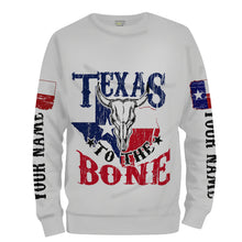 Load image into Gallery viewer, Texas Cow Skull Texas Flag Custom All over print Shirts, Personalized Texas Shirts - IPHW1042