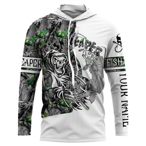 Fish reaper fishing camouflage UV long sleeve shirts Custom fishing apparel NQS2519