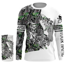 Load image into Gallery viewer, Fish reaper fishing camouflage UV long sleeve shirts Custom fishing apparel NQS2519