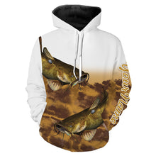 Load image into Gallery viewer, Flathead Catfish Fishing Customize Name 3D All Over Printed Shirts For Adult And Kid Personalized Fishing Gift NQS271