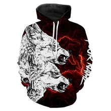 Load image into Gallery viewer, Coyote Hunting Tattoo Customize Name 3D All Over Printed Shirts Personalized gift For Adult And Kid NQS713