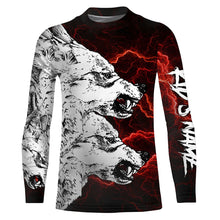 Load image into Gallery viewer, Coyote Hunting Tattoo Customize Name 3D All Over Printed Shirts Personalized gift For Adult And Kid NQS713