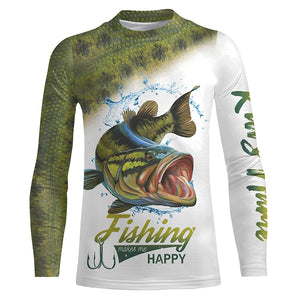 Bass Fishing Customize Name 3D All Over Printed Shirts, Fishing Gift For Father, Men, Women And Kid NQS351