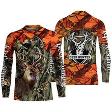 Load image into Gallery viewer, Deer Hunting big game camo Grim Reaper Custom Name 3D All over print shirts NQS742