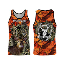 Load image into Gallery viewer, Deer Hunting big game camo Grim Reaper Custom Name 3D All over print shirts NQS742