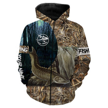 Load image into Gallery viewer, Sturgeon Fishing Customize Name 3D All Over Printed Shirts For Adult And Kid Personalized Fishing Gift NQS323