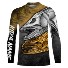 Load image into Gallery viewer, Walleye Reaper Customize Name 3D All Over Pinted Shirts Personalized Fishing Gift For Men, Women And Kid NQS393