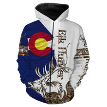 Load image into Gallery viewer, Colorado Elk Hunting Custome Name 3D All Over Printed Shirts Personalized Gift For Hunter NQS411