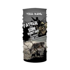 Father and Son Hunting Buddies For Life Deer Hunting bow hunter Grim Reaper Custom Name hunting apparel NQS744