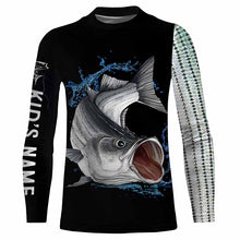 Load image into Gallery viewer, Striped Bass (Striper) Fishing scale Customize All over printed shirts - personalized fishing shirts NQS332