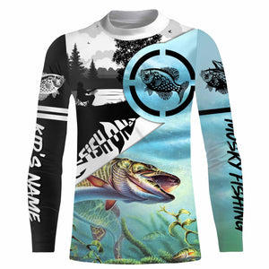 Musky fishing Customize Name All Over Printed Shirts For Men And Women Personalized Fishing Gift NQS421
