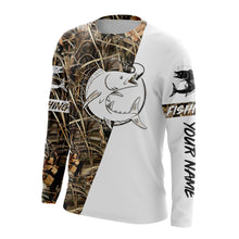 Load image into Gallery viewer, King Mackerel Kingfish Fishing custom name performance fishing shirt UPF 30+ NQS686