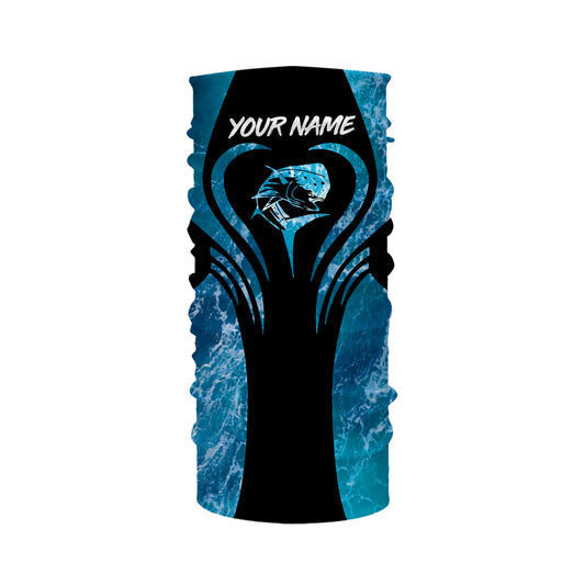 Mahi Mahi saltwater fishing shirt blue camo sun protection quick dry Custom name shirt, legging NQS1347