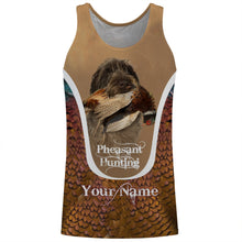 Load image into Gallery viewer, Wirehaired Pointing Griffon Pheasant hunting dog Custom All over print Shirts, Personalized gifts FSD3999