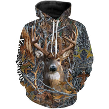 Load image into Gallery viewer, Deer Hunting Camo Customize Name 3D All Over Printed Shirts Personalized gift For Adult And Kid NQS720