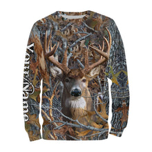 Load image into Gallery viewer, Deer Hunting Camo Customize Name 3D All Over Printed Shirts Personalized gift For Adult And Kid NQS720