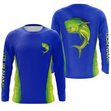 Load image into Gallery viewer, Mahi mahi ( Dorado) fishing blue ocean Mahi mahi scales Custom 3D All over printed Fishing Shirts NQS2530