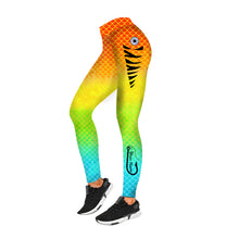 Load image into Gallery viewer, Beautiful fishing lure fish hook customize name camo leggings - NQS2004