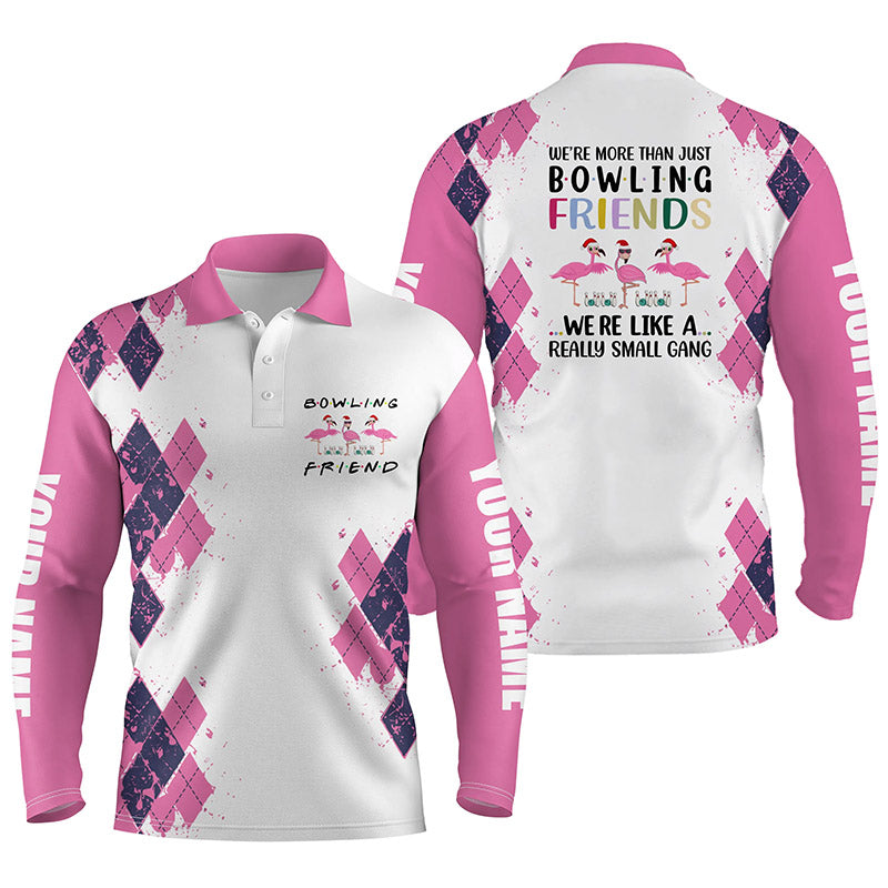 personalized bowling shirt for men – custom name design side view