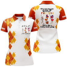 Load image into Gallery viewer, Funny Halloween golf shirt custom we&#39;re more than just golf friends we&#39;re like a really small gang NQS3833