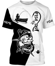 Load image into Gallery viewer, Mahi Mahi Fish On Custome Name 3D All Over Printed Shirts For Adult And Kid Personalized Fishing gift NQS359