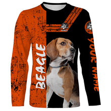 Load image into Gallery viewer, Beagle Hunting Dog Customize Name 3D All over printed Shirts, Gifts for Beagle Dog Lovers FSD3475