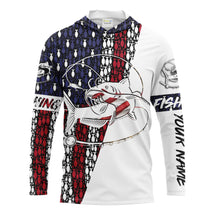 Load image into Gallery viewer, Catfish Fishing 4th of July American flag Shirt Patriotic gifts for Fisherman - Fishing Gift for Dad Christmas, Birthday FSD2145