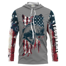 Load image into Gallery viewer, Archery Bowfishing American Flag Customize Name 3D All Over printed Shirts For Men, Women - Personalized Fishing Gifts  FSD2222