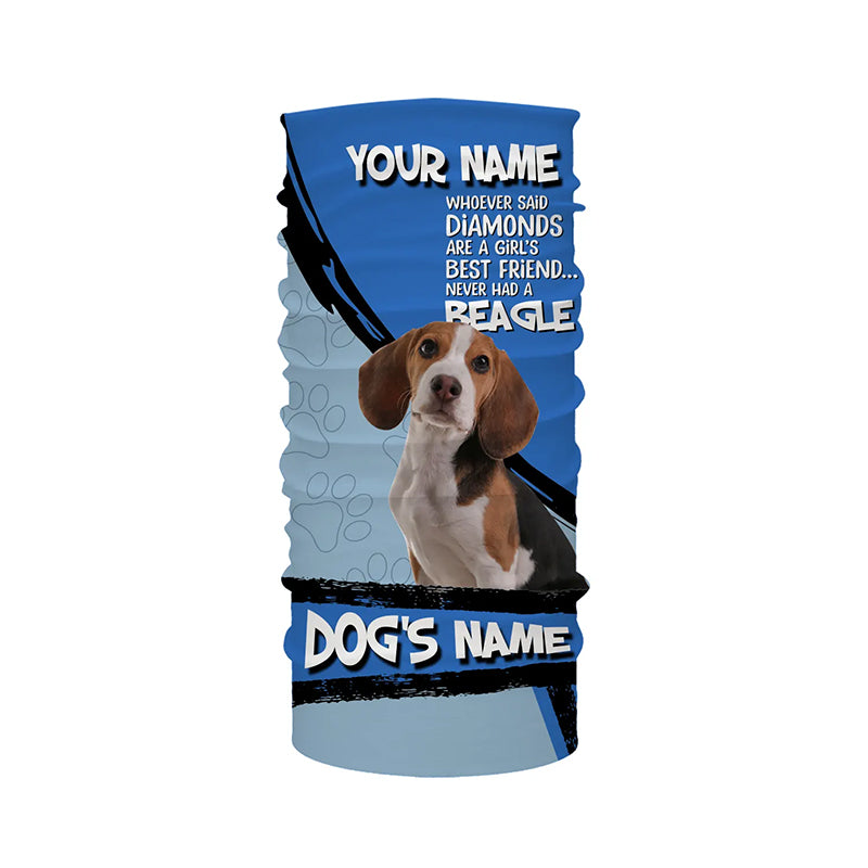 Beagle Dog Custom Name 3D All over printed Shirt, Cute Beagle Funny Dog Saying shirt, dog gift FSD3473